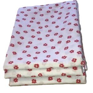 KATE SPADE New York Pink Daises Floral Pillowcase Cotton Standard Set of 2